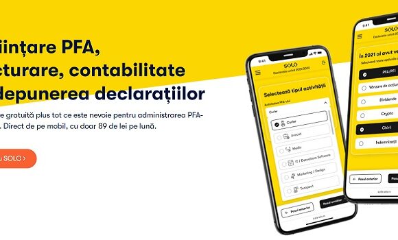 Ma gandesc sa folosesc SOLO pentru PFA