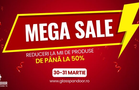 MEGA SALE la Glasspandoor! “New Sofa Collection” în perioada 30-31 martie