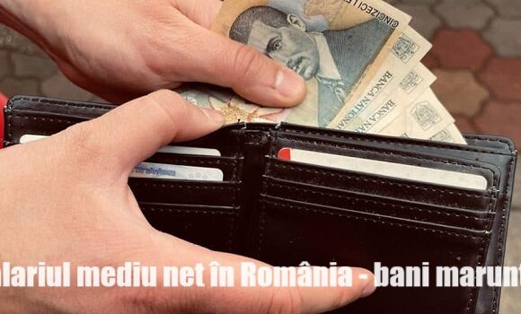 Salariul mediu net în România