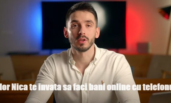 Tudor Nica te invata sa faci bani online cu telefonul?