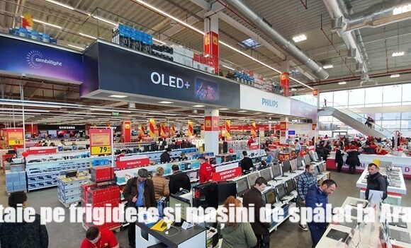 Bătaie pe frigidere și mașini de spălat la Arad