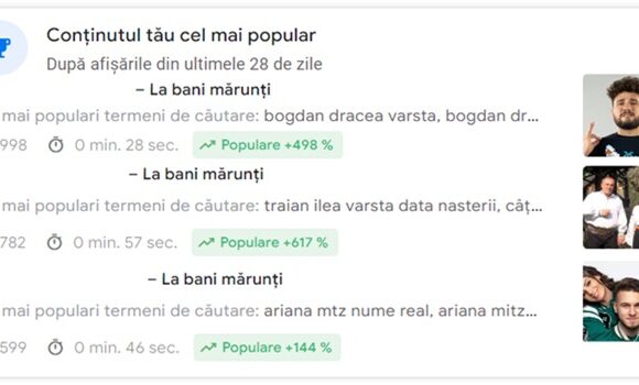 Cand scrii bine, se vede