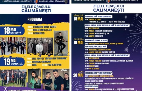 Zilele Orașului Călimănești – 636 de ani de la prima atestare documentară