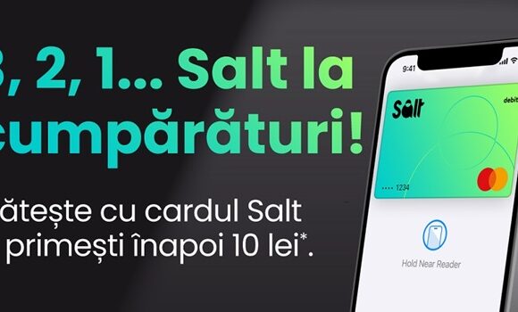 10 lei de la SALT Bank