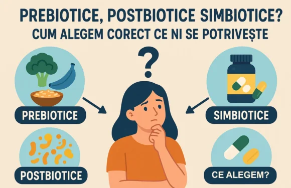 Prebiotice, postbiotice sau simbiotice? Cum alegem CORECT ce ni se potrivește