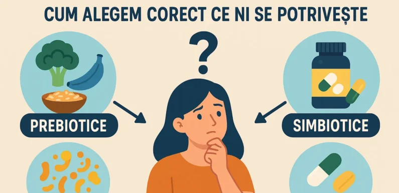 Prebiotice, postbiotice sau simbiotice? Cum alegem CORECT ce ni se potrivește