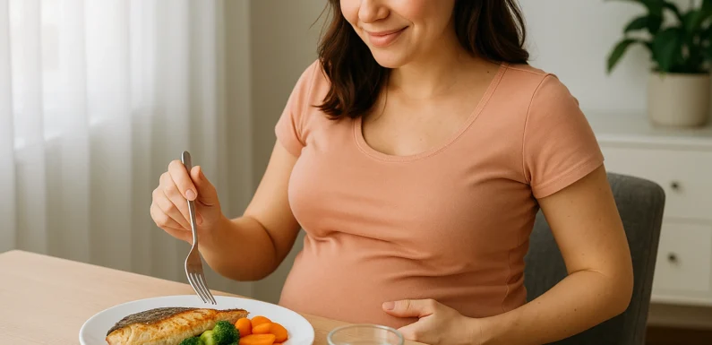 Consumul de pește în sarcină