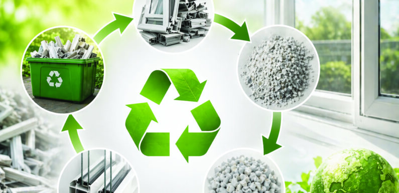 Capacitatea de reciclare a profilelor PVC înfoliate